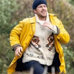 Project Hail Mary Ryan Gosling Leather Jacket Yellow