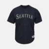Seattle Mariners Ichiro Suzuki Navy Blue Jersey for Sale