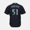 Seattle Mariners Ichiro Suzuki Navy Jersey