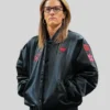 Indiana Fever Stranger Things Black Jacket