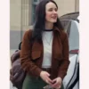 Superman Lois Lane Suede Leather Jacket