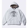Supreme MM6 Maison Margiela White Hooded Sweatshirt