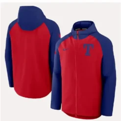 Texas Rangers Nike Red/Royal Performance Jacket