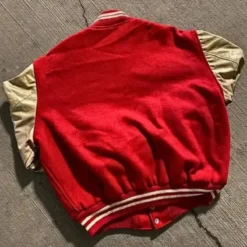 Vintage 1970 Champion Red Varsity Jacket