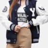 Yonsei University Letterman Varsity Jacket BLue