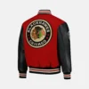 Chicago Blackhawks 2025 NHL Winter Coaches Varsity Jacket