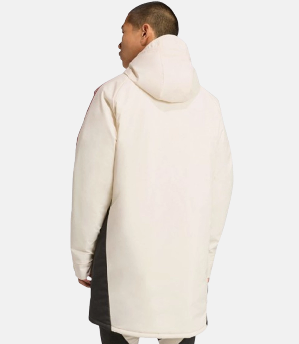 Adidas LFC 202526 Domestic Long Match Day Jacket Adidas LFC 2025 Domestic Long Match Day Jacket Beige