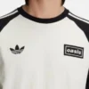 Adidas x Oasis Tour 3-Stripes Long Sleeves T-Cream Shirt