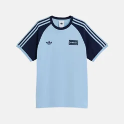 Adidas x Oasis Tour 3-Stripes T-Blue Shirt