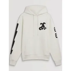 Arsenal N7 Pre-Historic White Hoodie