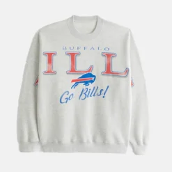 Buffalo Bills Graphic Crew Pullover Sweatshirt