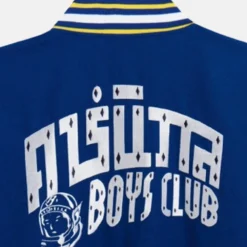 Blue Billionaire Boys Club Varsity Jacket