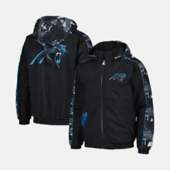 Starter Carolina Panthers Night Gridiron Jacket Black