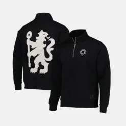Chelsea Club World Cup Elevated Oversized Heavyweight Black Jacket