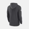 Dallas Cowboys Sideline Performance Long Sleeve Hoodie Black