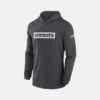 Dallas Cowboys Sideline Performance Long Sleeve Black Hoodie
