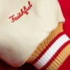GOLF WANG Scarlet San Francisco 49ers Letterman Red Jacket