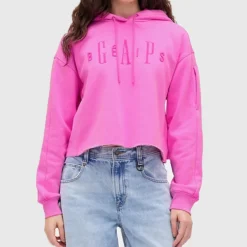 Gap x Beis Oversized Crop Hoodie
