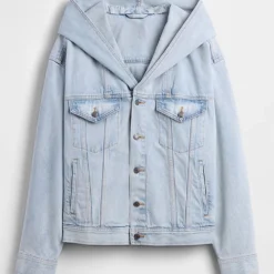 GAP x BEIS Hooded Denim Jacket