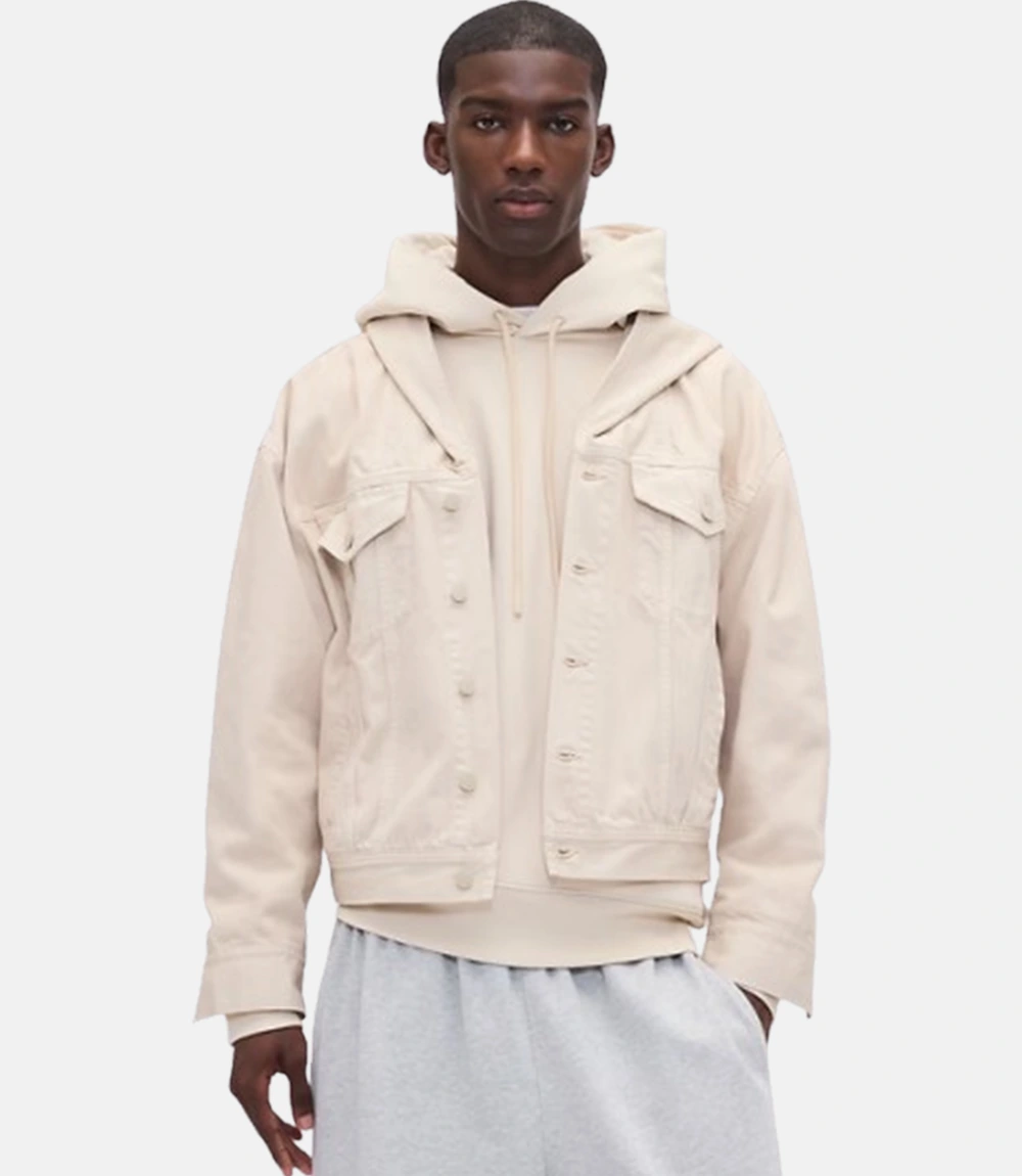 Gap × BEIS Oversized Light Tundra Denim Jacket Gap × BEIS Oversized Denim Jacket