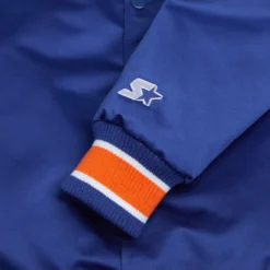 HOMAGE X Starter Mets Satin Jacket Navy