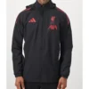LFC Adidas 25/26 Domestic Training Hooded Black Jacket