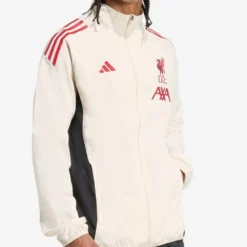 White LFC Adidas 25/26 Domestic Training Jacket