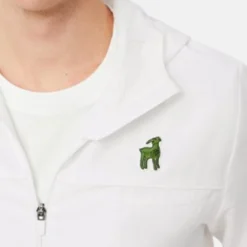 Lacoste x Novak Djokovic The GOAT Jacket White