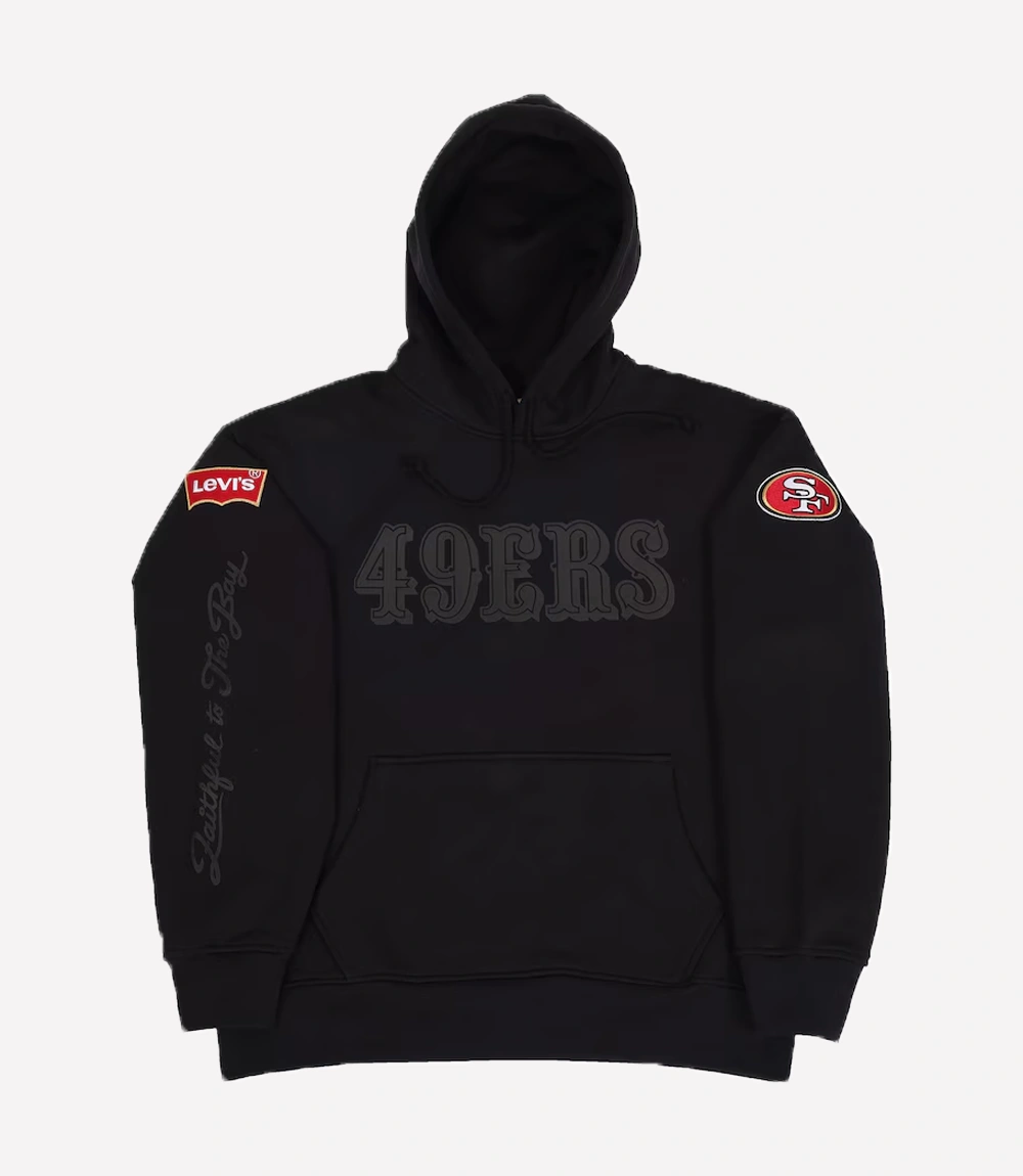 Levi's Black San Francisco 49ers Hoodie Levis San Francisco 49ers Hoodie Black