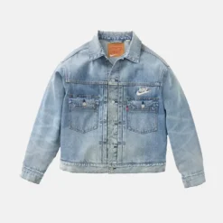 Levi’s x Nike Blue Denim Trucker Jacket