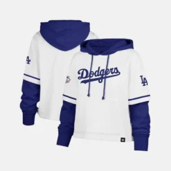 Los Angeles Dodgers ’47 Trifecta Hoodie White