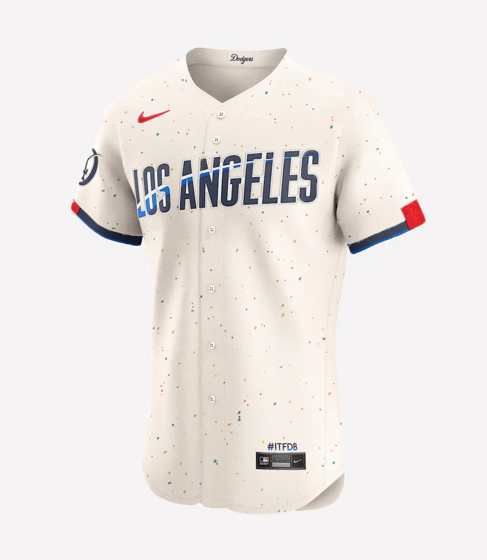 Los Angeles Dodgers City Connect Jersey White LA Dodgers City Connect Jersey White