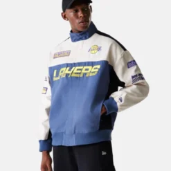 New Era Los Angeles Lakers Motorsports Jacket Blue