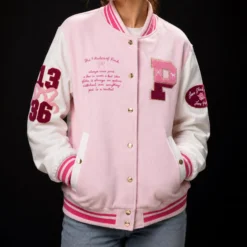 Love Shack PINK Varsity Jacket