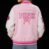 Love Shack Fancy PINK Bomber Jacket
