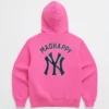 Madhappy Pink Yankees Hoodie