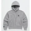 Madhappy Yankees Pinstripe Hoodie Grey