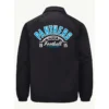 Mens Carolina Panthers Retro Coaches Jacket Black