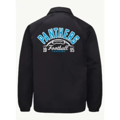 Mens Carolina Panthers Retro Coaches Jacket Black