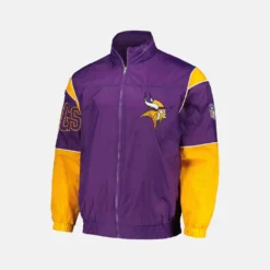 Purple Minnesota Vikings 1992 Sideline Jacket