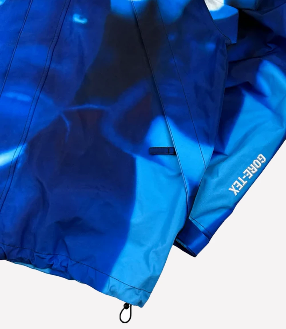 Nas Supreme Blue Belly Jacket Polyster Nas Blue Belly Jacket
