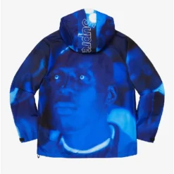 Nas supreme belly blue jacket