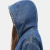Women Carhartt Denim Active Jacket Blue