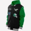 New Era Green Philadelphia Eagles Hoodie Jacket