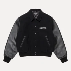 Stussy Globe Varsity Jacket