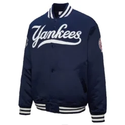 New York Yankees 2000 World Series Varsity Jacket Navy Blue