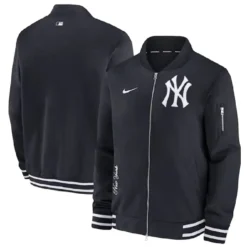 New York Yankees Bomber Black Jacket