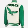 Philadelphia Eagles Retro Classic Varsity Jacket Back