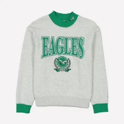 Eagles Mock Neck Sweatshirt