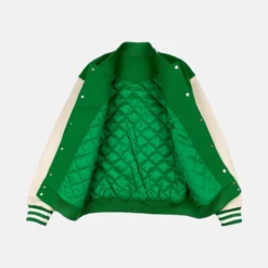 Eagles Zach Bryan Green Varsity Letterman Jacket